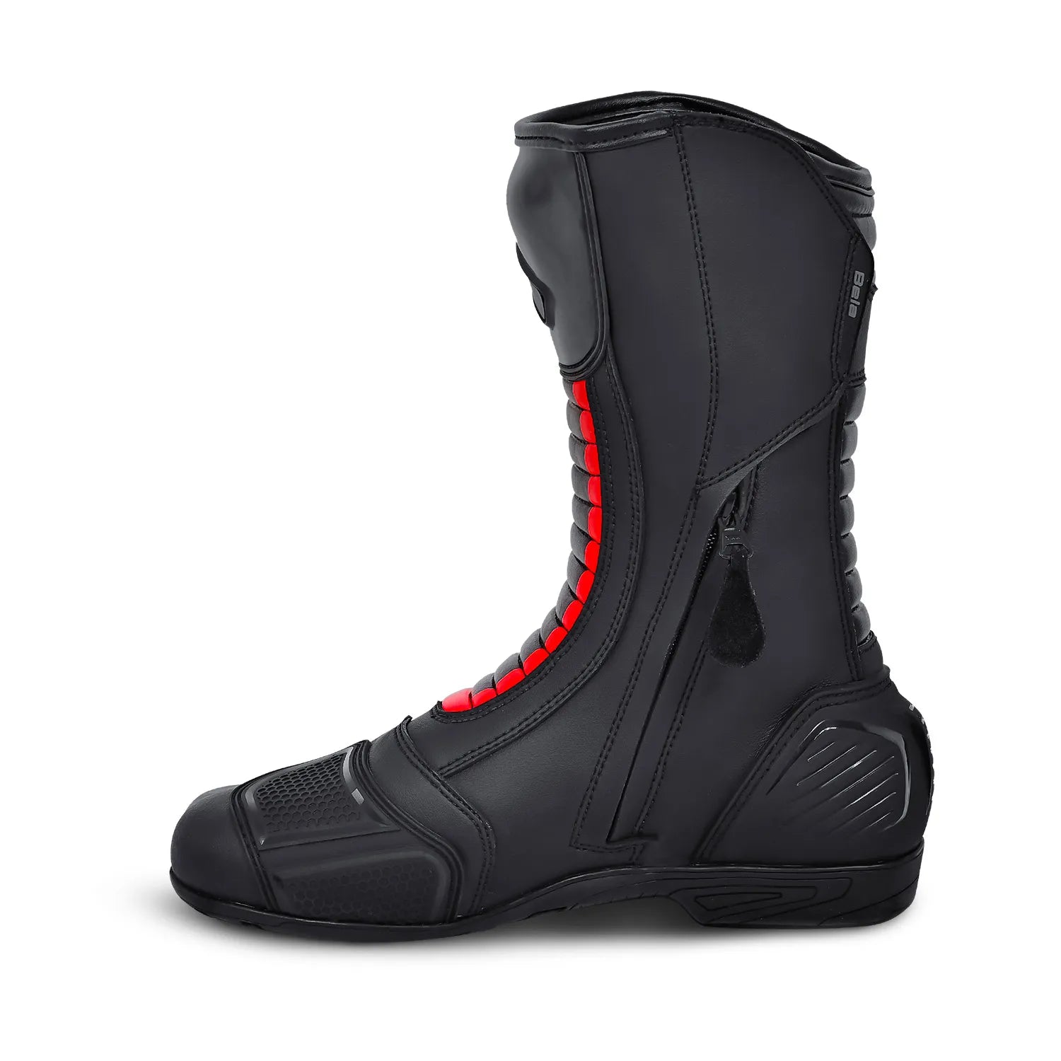 BELA STRIP STIVALI DONNA SPORTIVO NERO ROSSO 