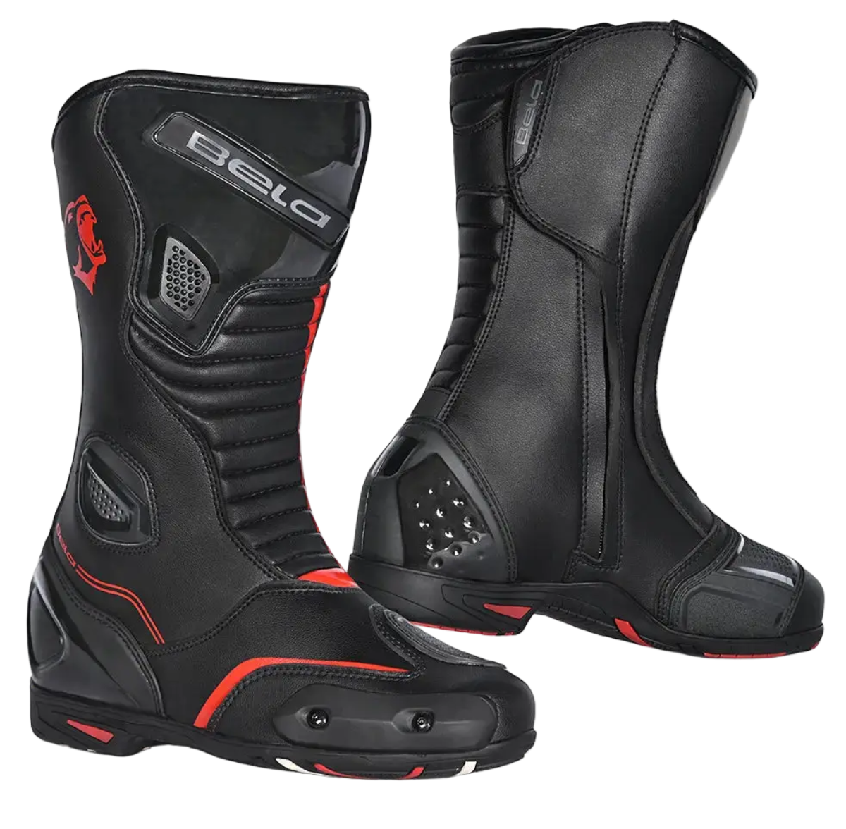 Bela Strip Black Rosso sportivo stivali 