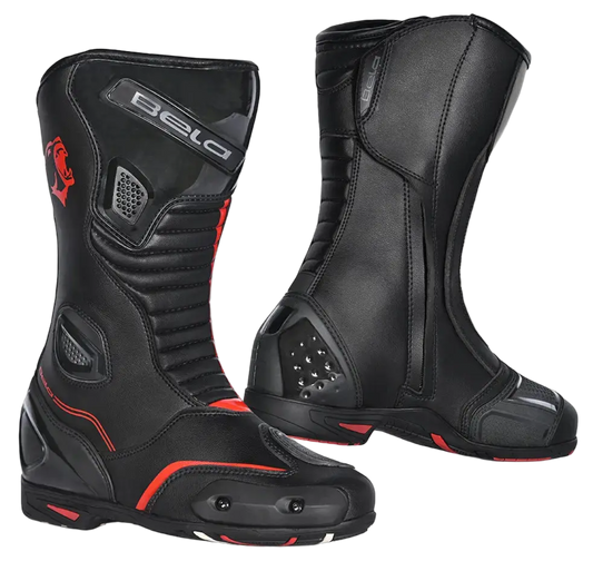 Bela Strip Black Rosso sportivo stivali 