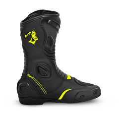 BELA STRIP STIVALI MOTO SPORTIVO NERO/GIALLO FLU 
