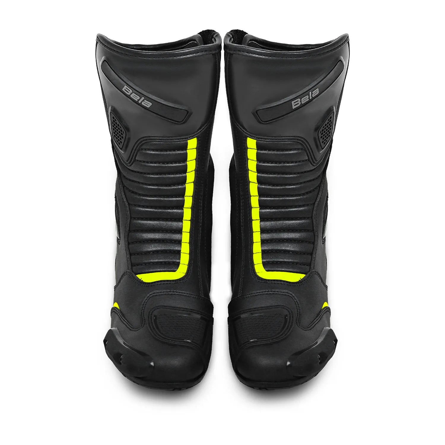 BELA STRIP STIVALI MOTO SPORTIVO NERO/GIALLO FLU 