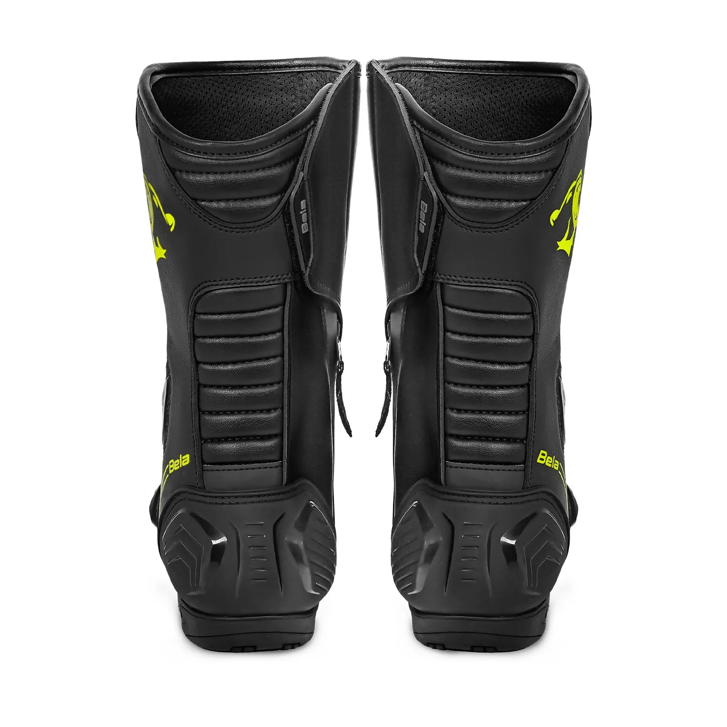 BELA STRIP STIVALI MOTO SPORTIVO NERO/GIALLO FLU 