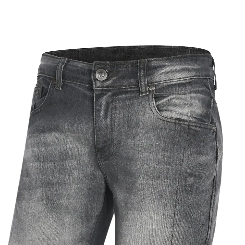 Bela Tom Jeans Moto per Uomo - grigio chiaro 