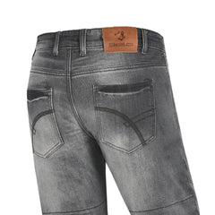 Bela Tom Jeans Moto per Uomo - grigio chiaro 