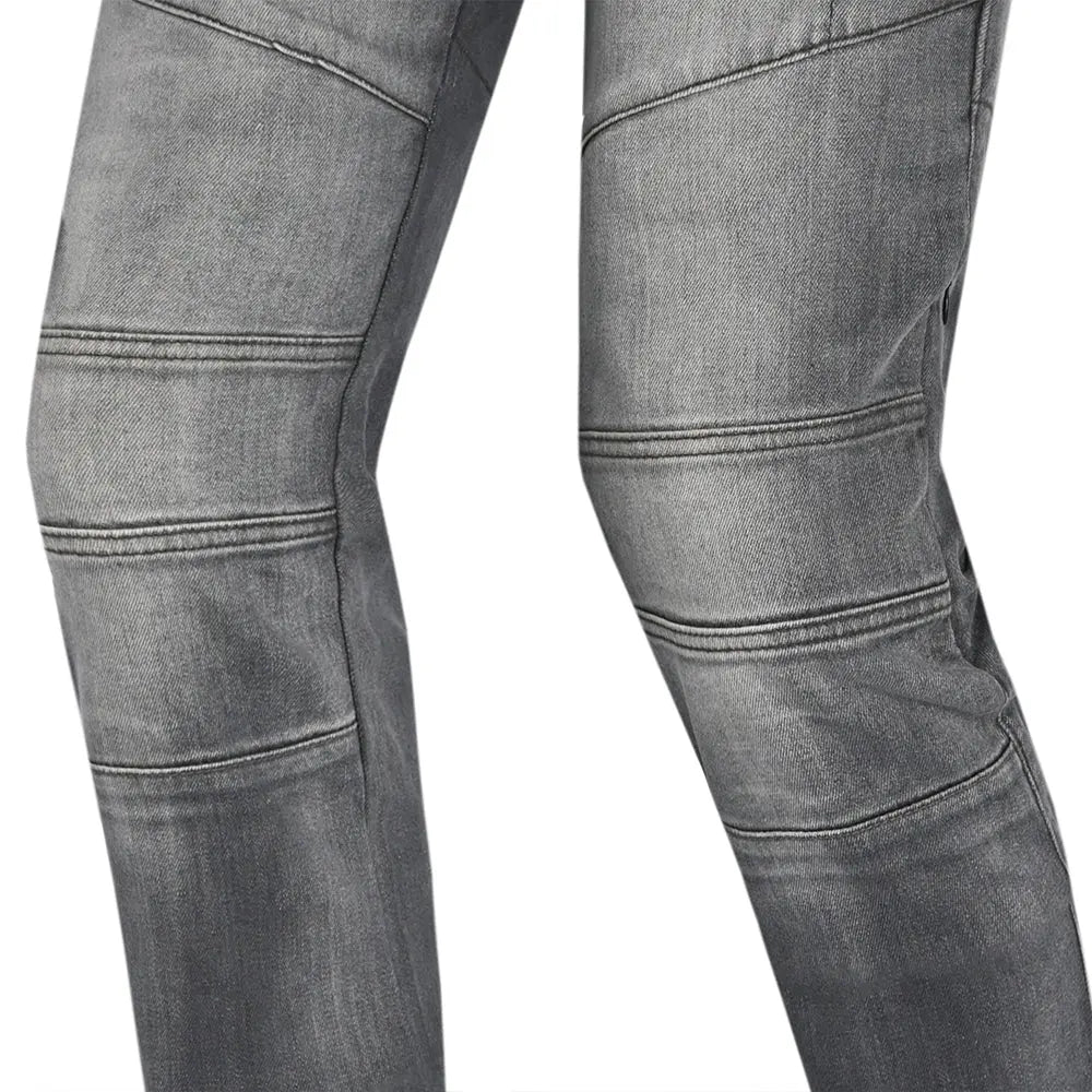 Bela Tom Jeans Moto per Uomo - grigio chiaro 