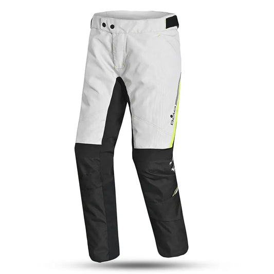 Bela Tour to Snow Pantaloni in tessuto per uomo Nero / Antracite / Ghiaccio / Giallo Fluorescente front