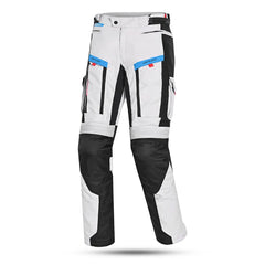 Bela Transformer Pantaloni da moto per uomo - Ghiaccio / Nero / Blu front