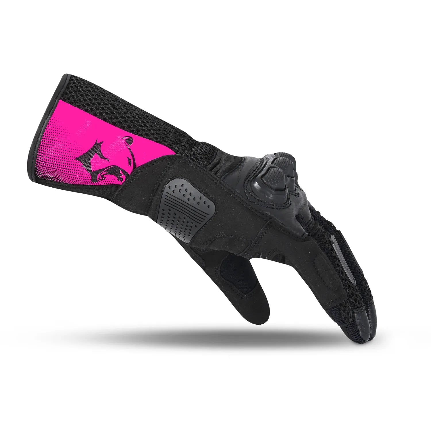 BELA TWIX GUANTI DI MOTO DONNA NERO ROSA 