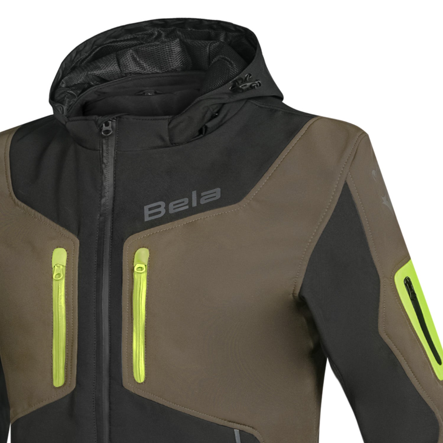 BELA FIRE FLY FELPA NEG/VERDE OLIVA/AMARILLA FLU 