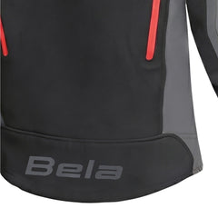 BELA FIRE FLY UOMO FELPA  NERO/ANTHRACITE/ROSSO 