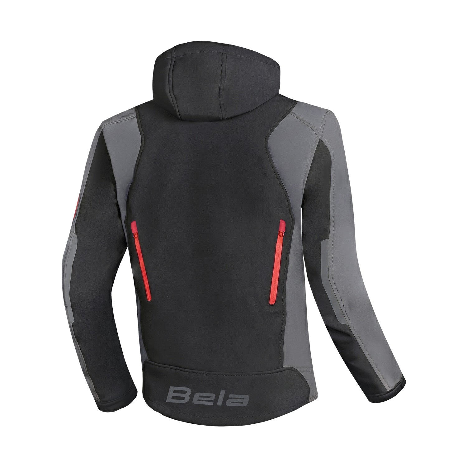 BELA FIRE FLY UOMO FELPA  NERO/ANTHRACITE/ROSSO 
