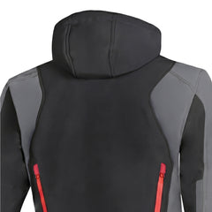 BELA FIRE FLY UOMO FELPA  NERO/ANTHRACITE/ROSSO 