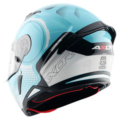 AXOR Helmets HUNTER SPEAR CASCHI INTEGRALE BLU 