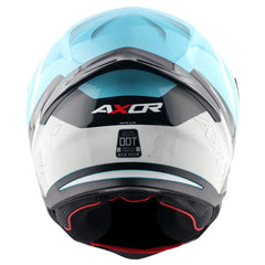 AXOR Helmets HUNTER SPEAR CASCHI INTEGRALE BLU 