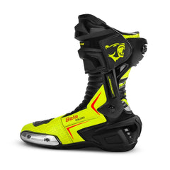 BELA SPEEDO 2.0 STIVALI DI MOTO NERO GAILLIO FLUOR 