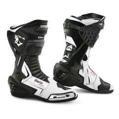 BELA SPEEDO 2.0 STIVALI DI MOTO BIANCO NERO BIANCO 