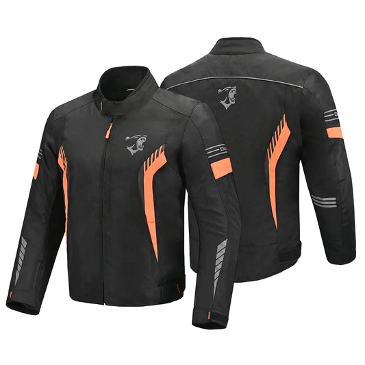 Bela Bradley Nero/Arancione Giacca Tessile da Moto Limited Edition 