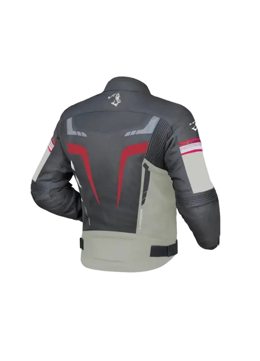 BELA Giacca moto SPRINTER 2 strati Uomo Nero/Ghiaccio/Rosso 