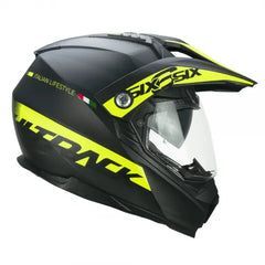 CGM - 666S Twin Hitrack Nero GIALLO FLUO Opaco