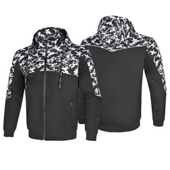 Bela Camo Rush Hoodie Negro/Gris Oscuro 
