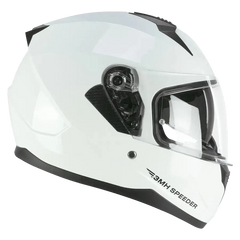 SKA-P 3MHA Speeder Moto Integrale Caschi Bianco 