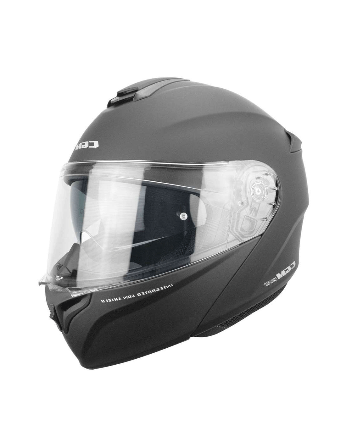 Casco Modulare CGM 508I BERLINO doppia omologazione P/J  Nero By CGM ITALIA