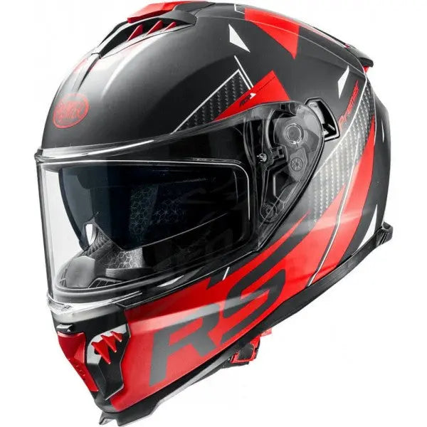 Casco integrale per motociclisti Premier 23 Typhoon RS92BM con Pinlock incluso Rosso over view 