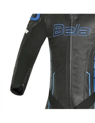 BELA-1PC tuta ROCKET MIX CANGURO NERO/Blu 
