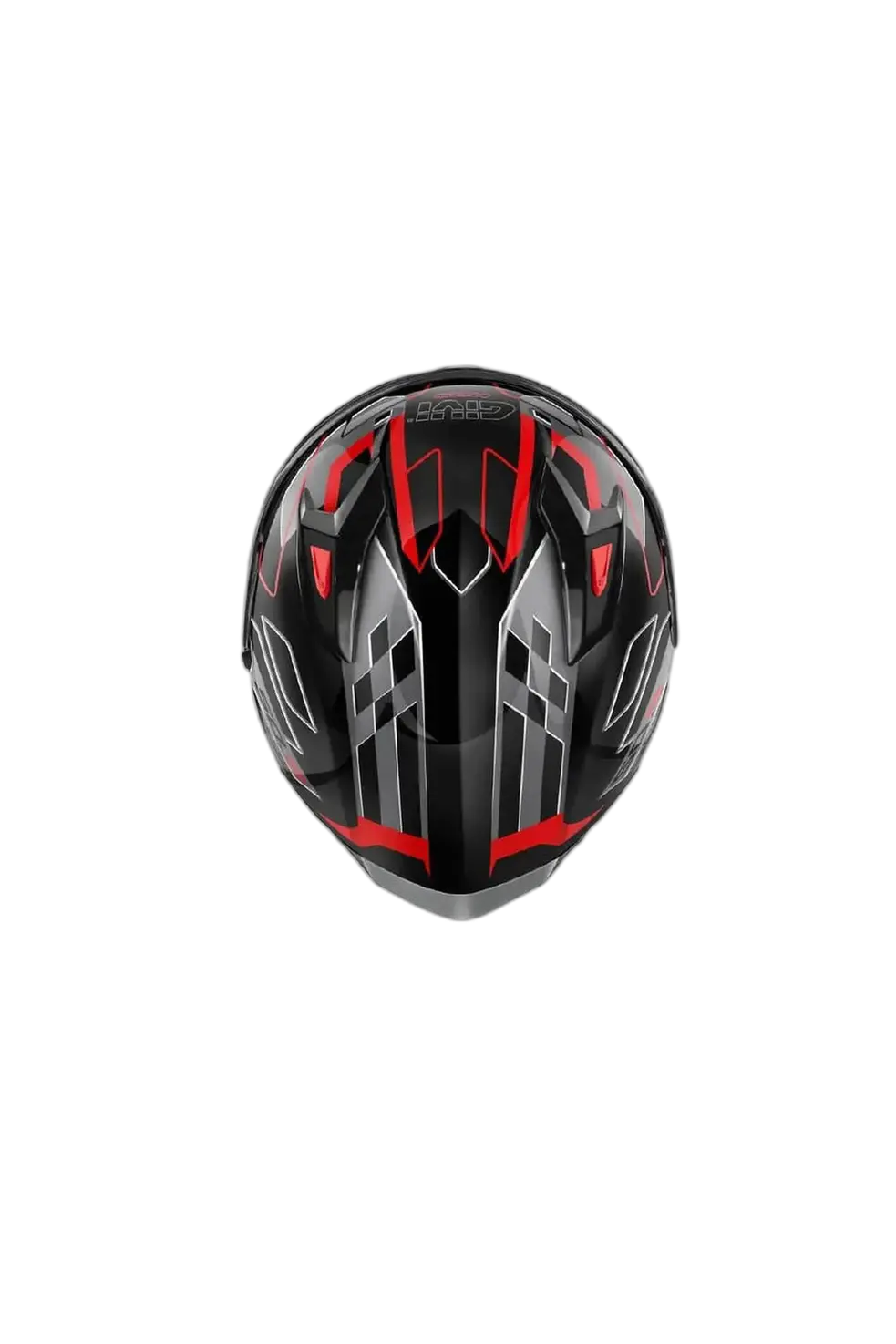 GIVI 50.9 Aggression Moto Integrale Caschi Titanio Nero Rosso 