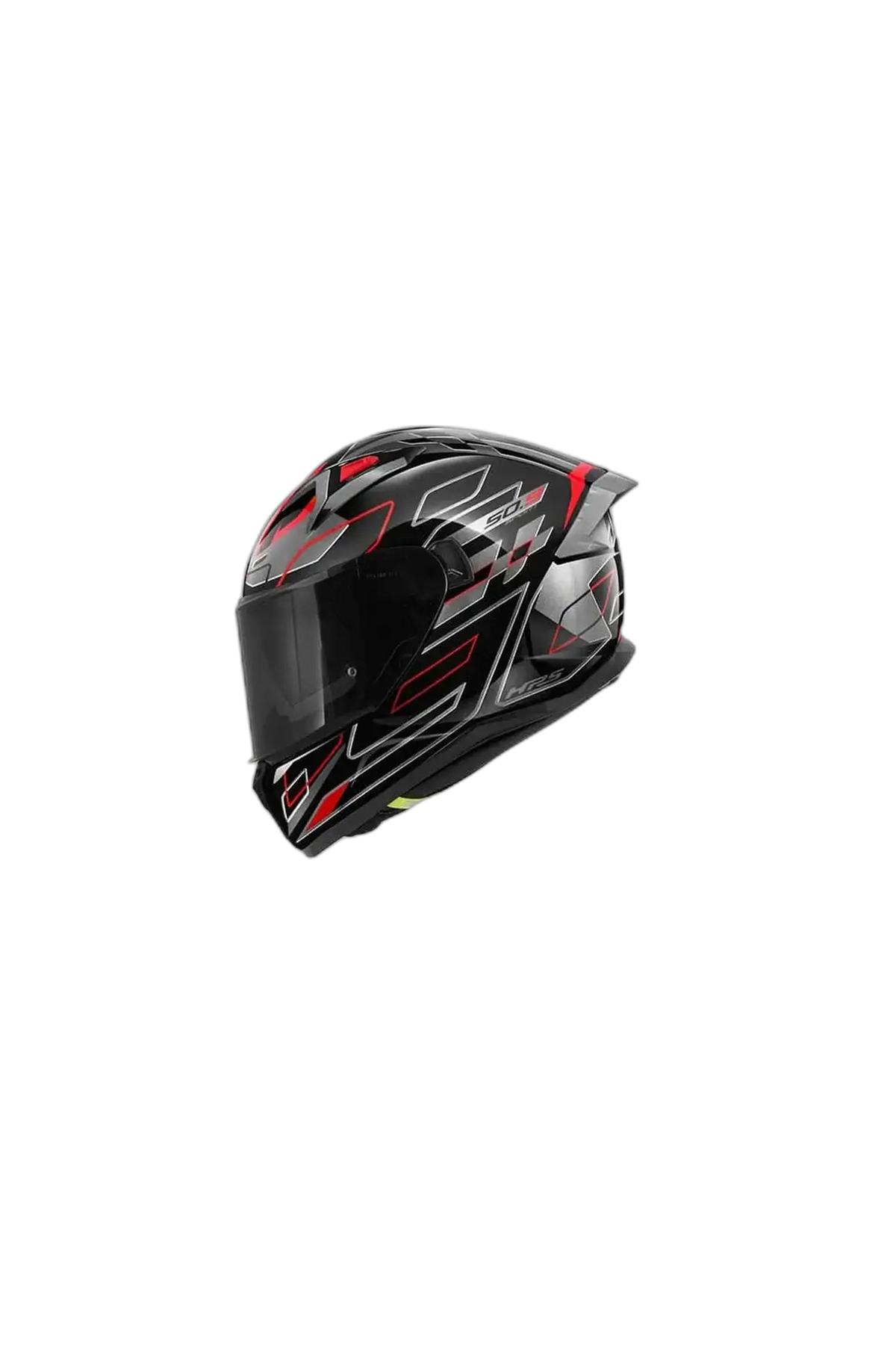 GIVI 50.9 Aggression Moto Integrale Caschi Titanio Nero Rosso 