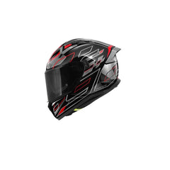 GIVI 50.9 Aggression Moto Integrale Caschi Titanio Nero Rosso 