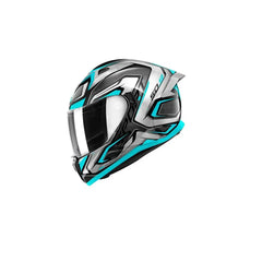 GIVI 50.9 Atomic Moto Turismo Integrale Caschi Titanio Argento Blu 