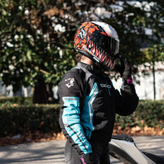 Bela Elanur Lady Giacca donna - Nero/Turchese shoot 2
