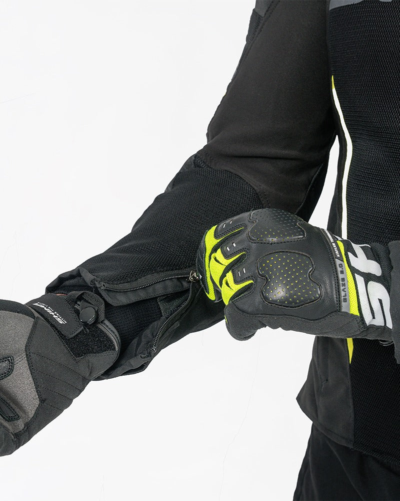 SHIMA SOLID 2.0 VENTED CHAQUETA TEXTIL DE MOTO HOMBRE FLUO 