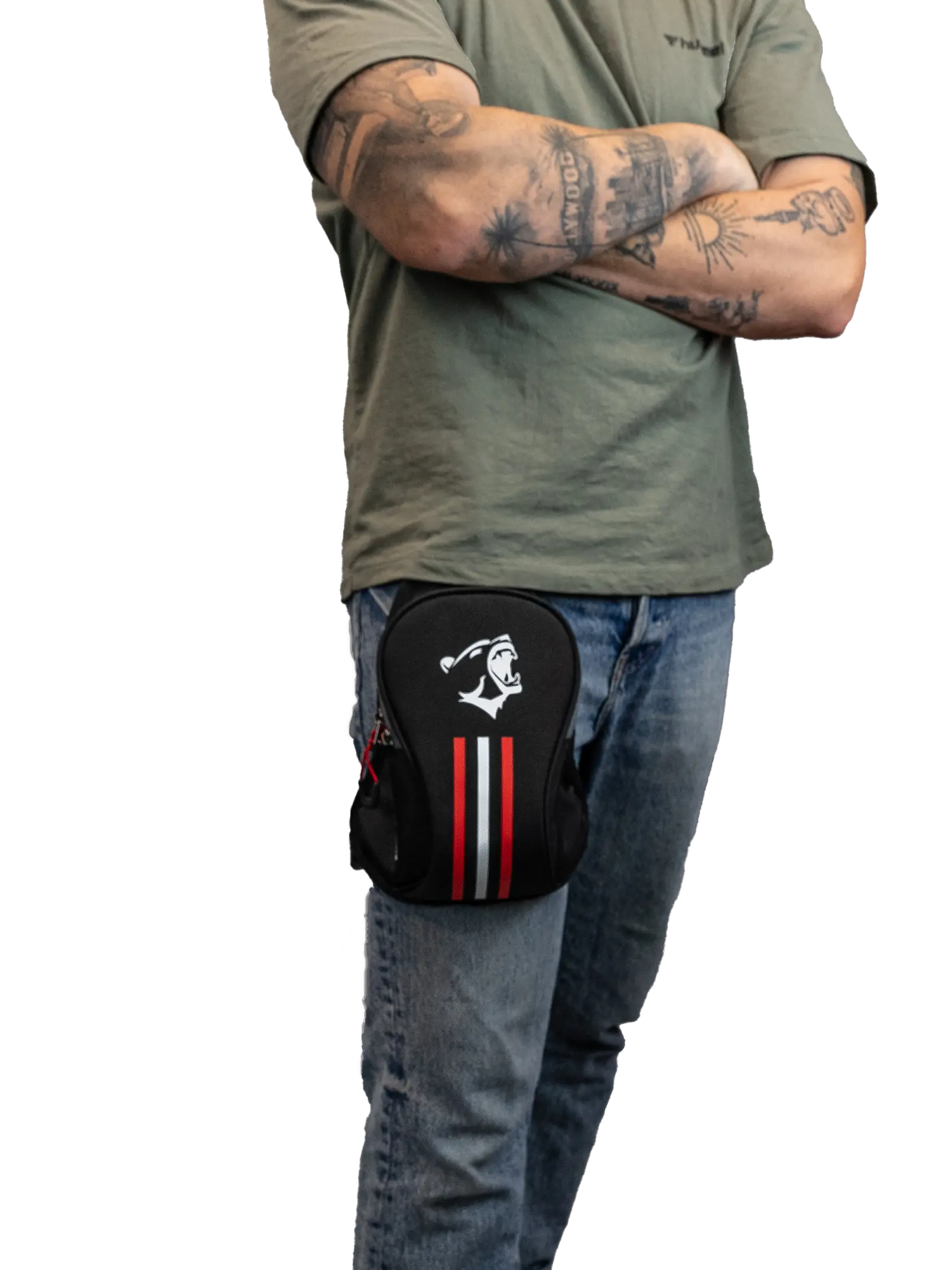 Bela Freedom Borsa da gamba per motociclisti 