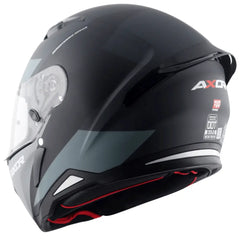 AXOR Helmets HUNTER TURBO CASCHI INTEGRALE NERO OPACO GRIGIO 