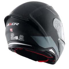 AXOR Helmets HUNTER TURBO CASCHI INTEGRALE NERO OPACO GRIGIO 