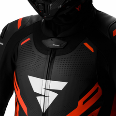SHIMA MISSION RS MONO DE HOMBRE 1PC NEGRO ROJO 