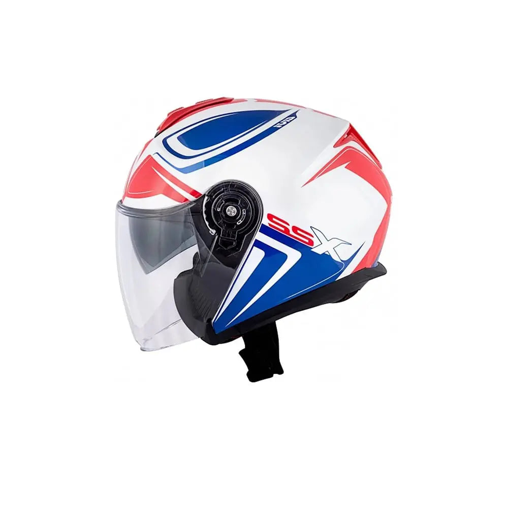 GIVI X.22 PLANET Jet Urban Moto Caschi Bianco Blu Rosso 