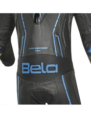 BELA-1PC tuta ROCKET MIX CANGURO NERO/Blu 