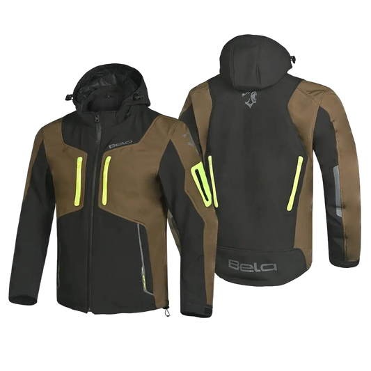 Bela Fire fly Felpa Neg/Verde Oliva/Amarilla Flu 