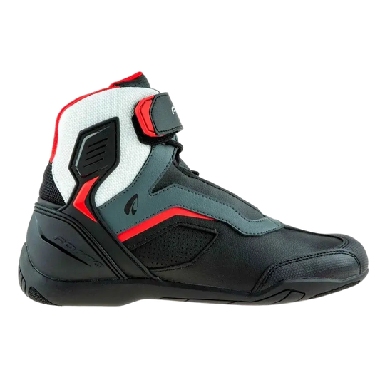 FORMA Stinger Flow Motorcycle Boots Black White Grey – Yamoto.it