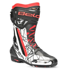Stivale Moto Bela Air Rider Racing Nero Rosso - Yamoto.it
