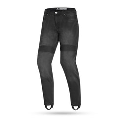 R-tech Valencia Omologato CE livello AA Jeanss UOMO Nero 34L