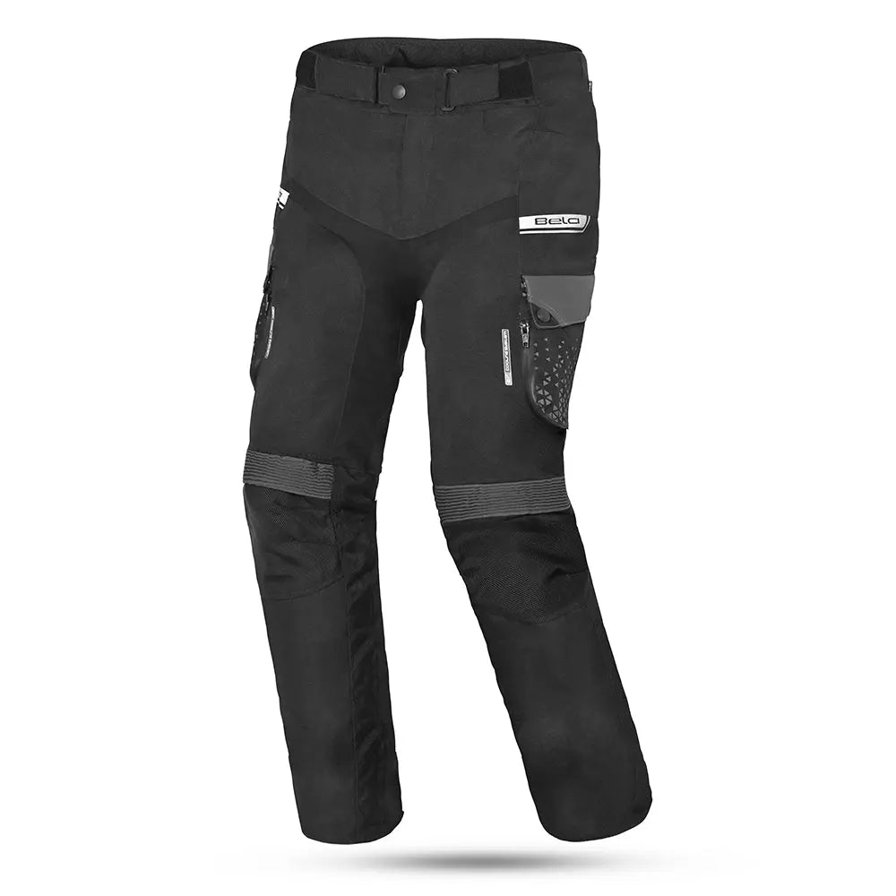BELA CROSSROAD EXTREME WP PANTALONI UOMO MOTO TESSUTO NERO ANTRACITE 