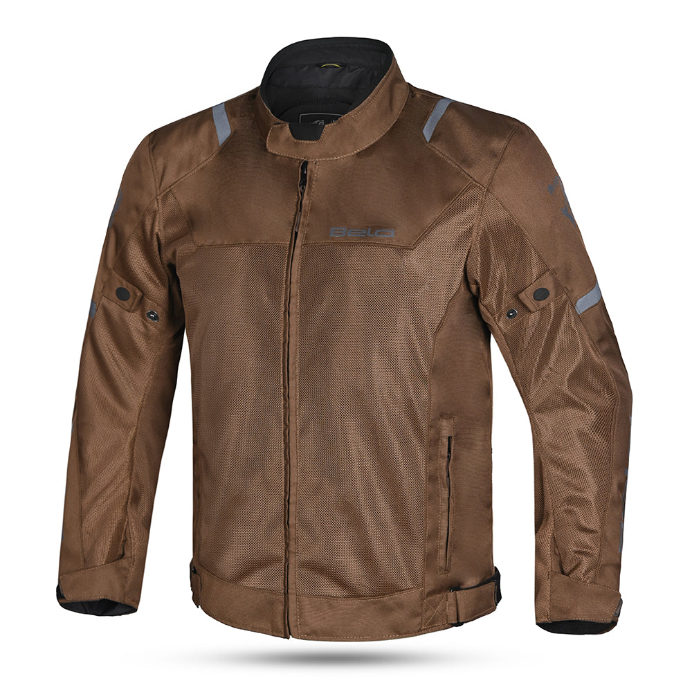 Bela MESH PRO GIACCA MOTO IN TESSUTO UOMO MARRONE 