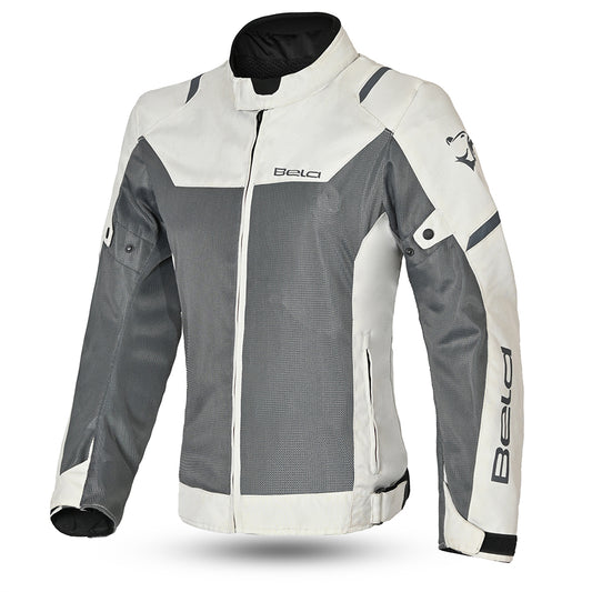 Bela MESH PRO GIACCA MOTO IN TESSUTO TRAFORATO ESTIVA DONNA GHIACCIO/GRIGIO – Yamoto.it