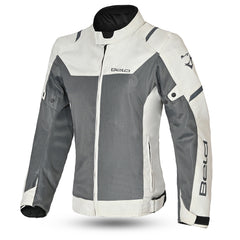 Bela MESH PRO GIACCA MOTO IN TESSUTO TRAFORATO ESTIVA DONNA GHIACCIO/GRIGIO 