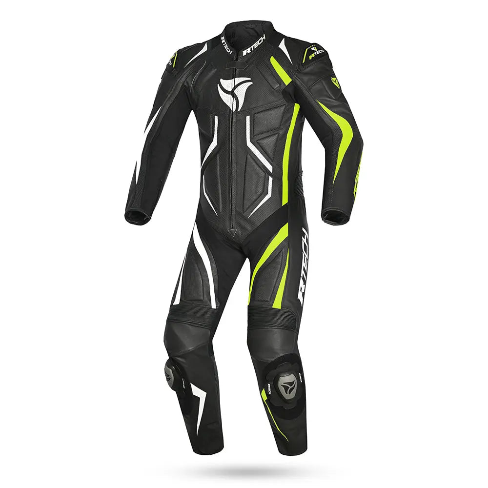 R-TECH Mono 1 PC Defender GP Negro/Blanco/Amarillo - Yamoto.it