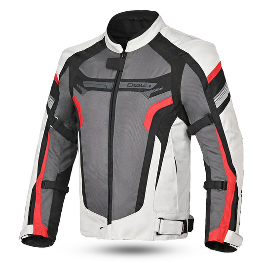 BELA HIGHLAND GIACCA MOTO UOMO ANTRACITE CAQUI NERO ROSSO – Yamoto.it